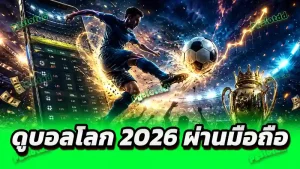 ดูบอลโลก 2026 ผ่านมือถือ