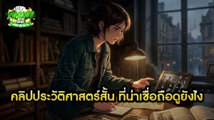 คลิปประวัติศาสตร์สั้น ที่น่าเชื่อถือดูยังไง