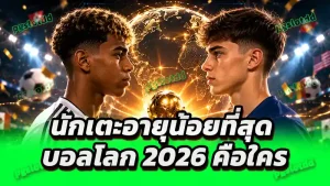 นักเตะอายุน้อยที่สุด บอลโลก 2026 คือใคร