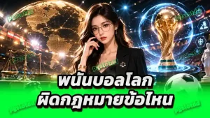 พนันบอลโลก ผิดกฎหมายข้อไหน