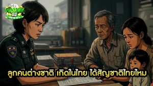 ลูกคนต่างชาติ เกิดในไทย ได้สัญชาติไทยไหม