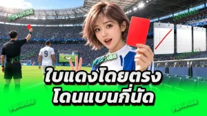 ใบแดงโดยตรง โดนแบนกี่นัด