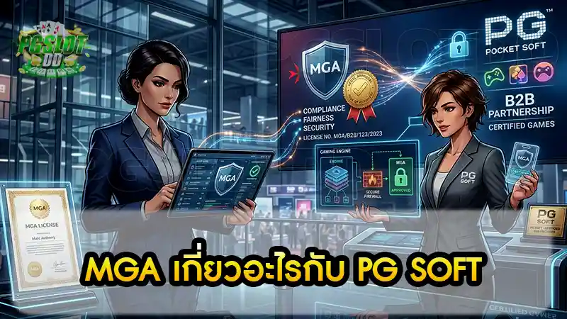 MGA เกี่ยวอะไรกับ PG Soft