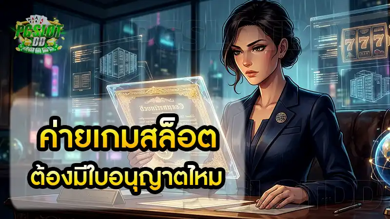 ค่ายเกมสล็อต ต้องมีใบอนุญาตไหม