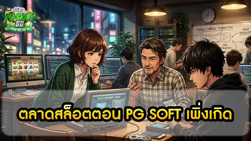 ตลาดสล็อตตอน PG Soft เพิ่งเกิด