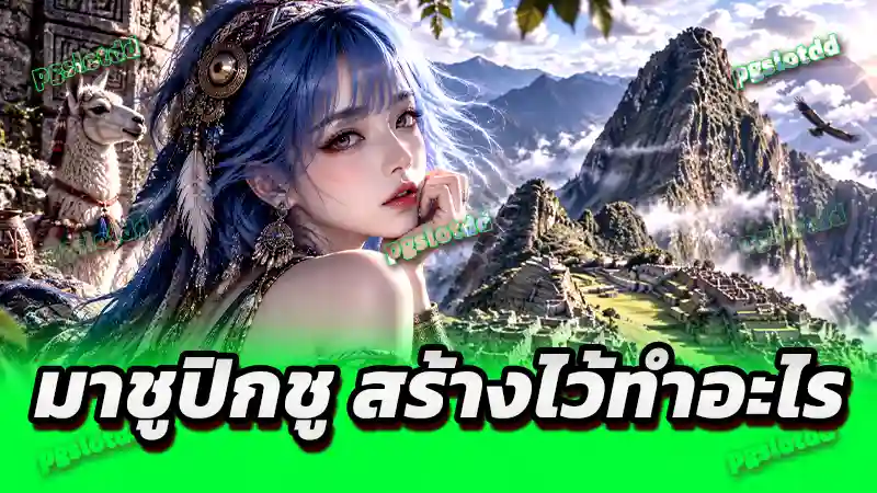 มาชูปิกชู สร้างไว้ทำอะไร