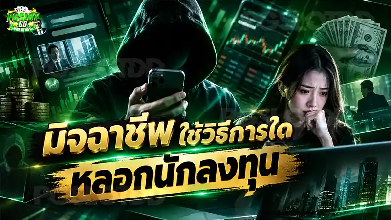 มิจฉาชีพ ใช้วิธีการใด หลอกนักลงทุน