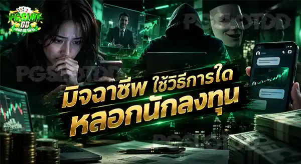 มิจฉาชีพ ใช้วิธีการใด หลอกนักลงทุน