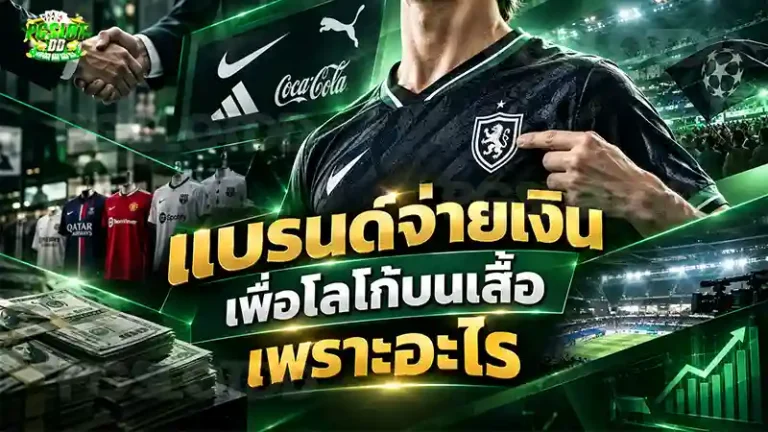 แบรนด์จ่ายเงิน เพื่อโลโก้บนเสื้อ เพราะอะไร