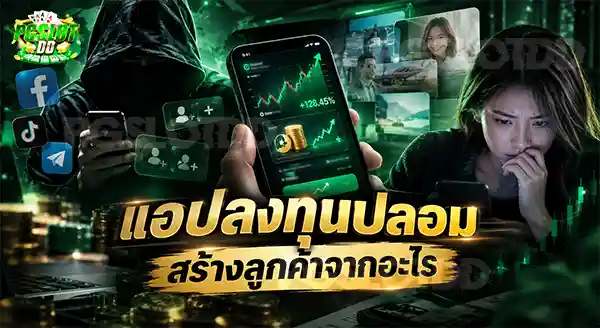 แอปลงทุนปลอม สร้างลูกค้าจากอะไร