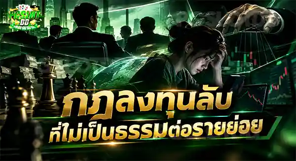กฎลงทุนลับ ที่ไม่เป็นธรรมต่อรายย่อย