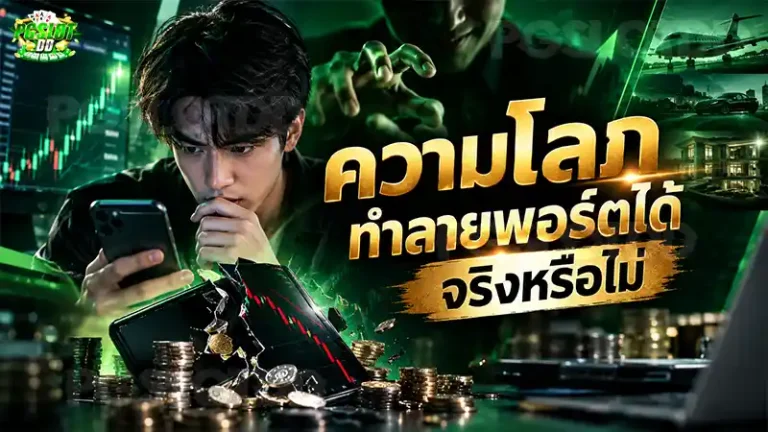 ความโลภ ทำลายพอร์ตได้ จริงหรือไม่