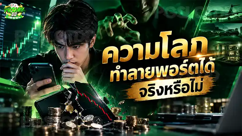 ความโลภ ทำลายพอร์ตได้ จริงหรือไม่
