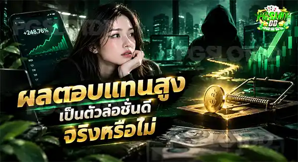 ผลตอบแทนสูง เป็นตัวล่อชั้นดี จริงหรือไม่