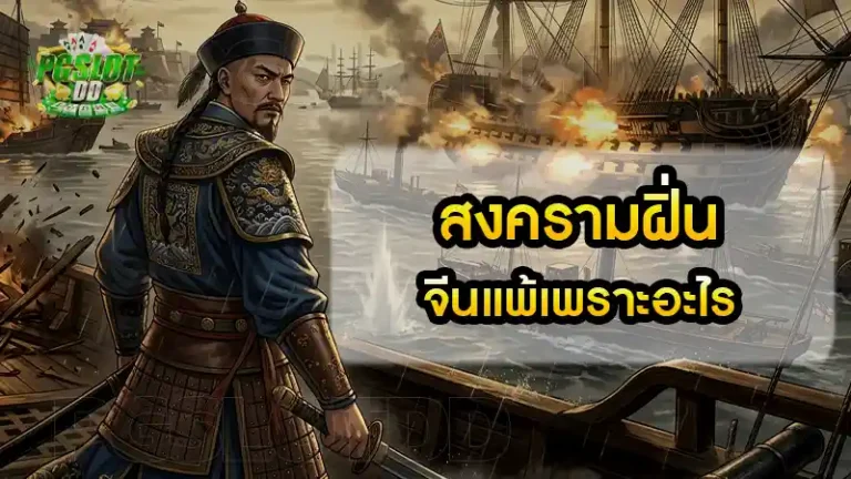 สงครามฝิ่น จีนแพ้เพราะอะไร
