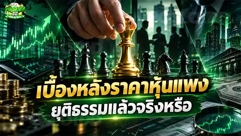 เบื้องหลังราคาหุ้นแพง ยุติธรรมแล้วจริงหรือ